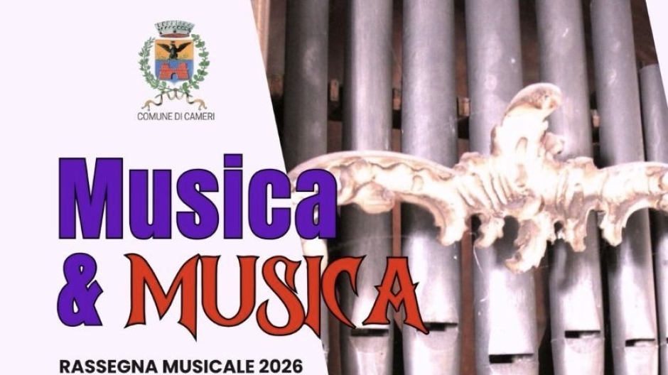 “Musica&Musica”, a Cameri rassegna da maggio ad ottobre